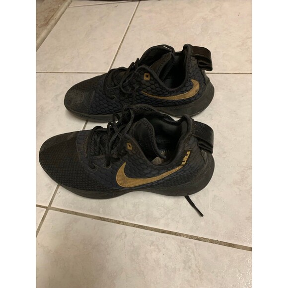 Authentic LeBron Witness 3 Black Gold size 10 - Picture 2 of 5